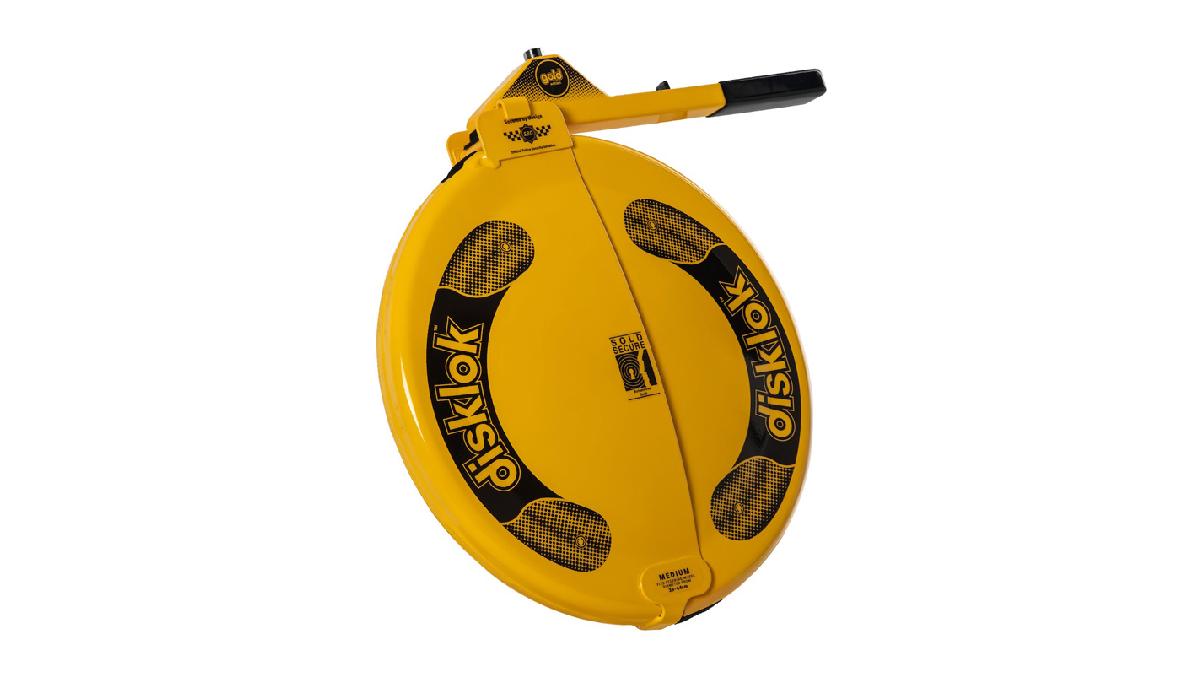 Disklok+Antivol+Bloque-Volant+%27Gold+Edition%27+-+Taille+Medium+-+39-44cm+-+Jaune+-+SCM+MP-03+homologu%C3%A9